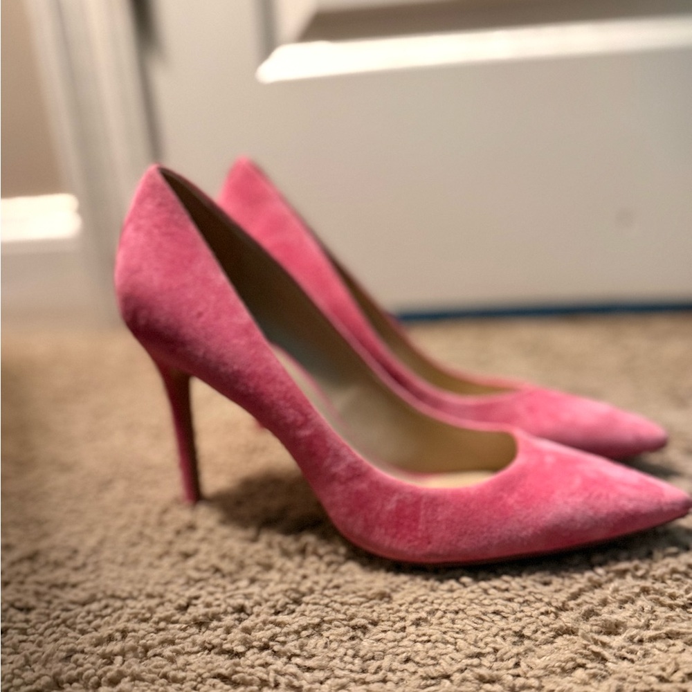 Sam Edelman Pink Suede Women's Pumps